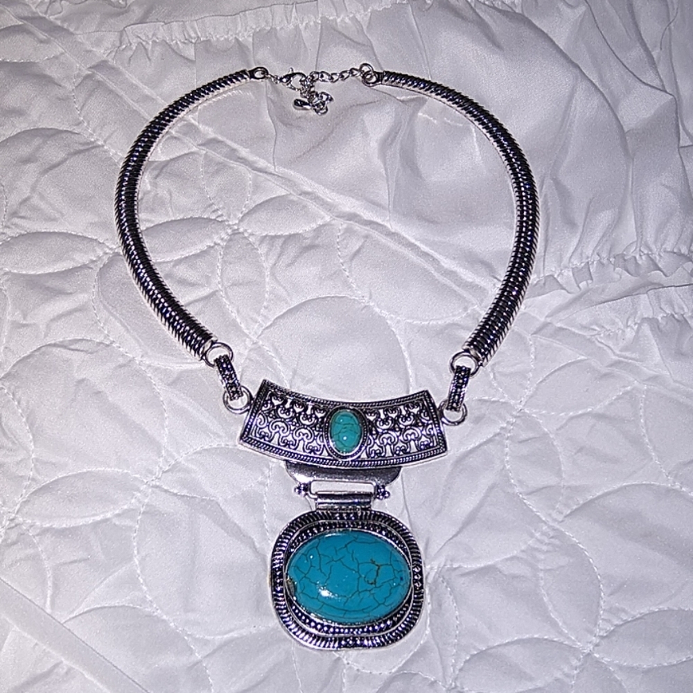 Western Turquoise Necklace